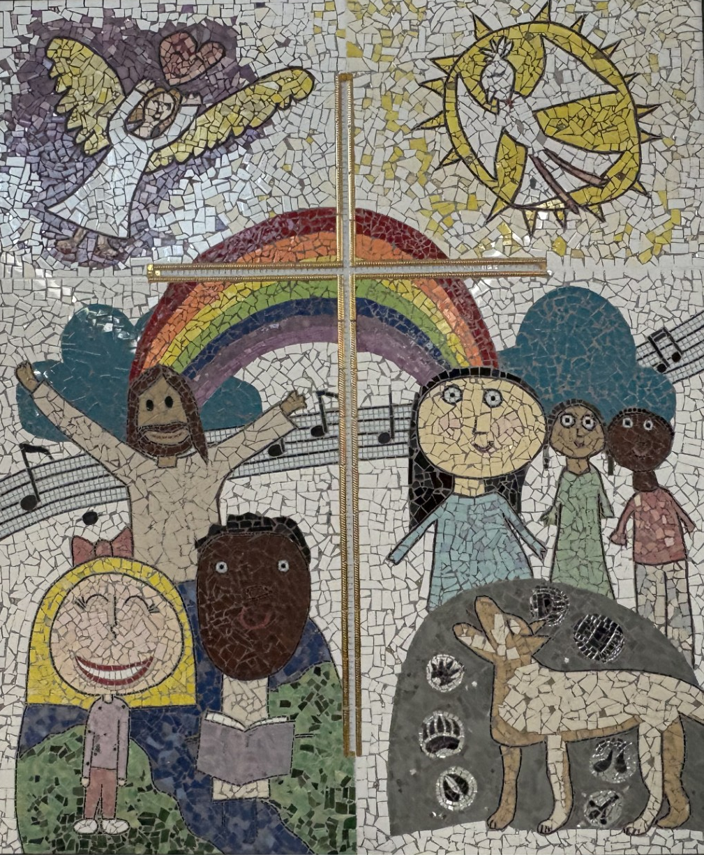 MWI mosaic depicting Jesus